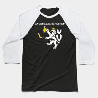 Cross Czechs hockey Baseball T-Shirt